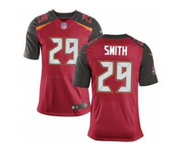 Men Nike Tampa Bay Buccaneers #29 Ryan Smith Elite Red Team Color NFL Jersey