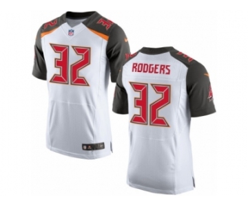 Men Nike Tampa Bay Buccaneers #32 Jacquizz Rodgers Elite White NFL Jersey