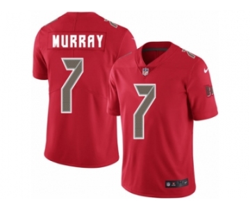 Men Nike Tampa Bay Buccaneers #7 Patrick Murray Elite Red Rush Vapor Untouchable NFL Jersey