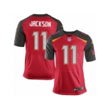 Men's Nike Tampa Bay Buccaneers #11 DeSean Jackson Elite Red Team Color NFL Jersey