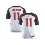 Men's Nike Tampa Bay Buccaneers #11 DeSean Jackson Elite White NFL Jersey