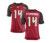 Men's Nike Tampa Bay Buccaneers #14 Ryan Fitzpatrick Elite Red Team Color NFL Jersey