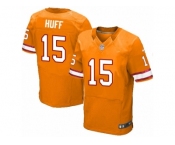 Men's Nike Tampa Bay Buccaneers #15 Josh Huff Elite Orange Glaze Alternate NFL Jersey