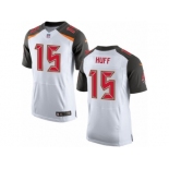 Men's Nike Tampa Bay Buccaneers #15 Josh Huff Elite White NFL Jersey