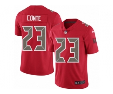 Men's Nike Tampa Bay Buccaneers #23 Chris Conte Elite Red Rush NFL Jersey