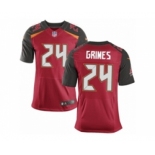 Men's Nike Tampa Bay Buccaneers #24 Brent Grimes Elite Red Team Color NFL Jersey