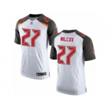 Men's Nike Tampa Bay Buccaneers #27 J.J. Wilcox Elite White NFL Jersey