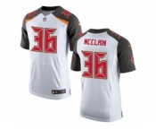 Men's Nike Tampa Bay Buccaneers #36 Robert McClain Elite White NFL Jersey