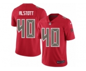 Men's Nike Tampa Bay Buccaneers #40 Mike Alstott Elite Red Rush NFL Jersey