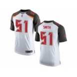 Men's Nike Tampa Bay Buccaneers #51 Daryl Smith Elite White NFL Jersey