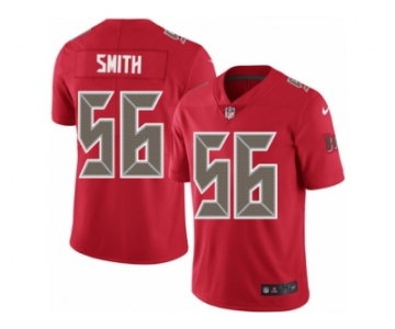 Men's Nike Tampa Bay Buccaneers #56 Jacquies Smith Elite Red Rush NFL Jersey