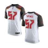 Men's Nike Tampa Bay Buccaneers #57 Noah Spence Elite White NFL Jersey