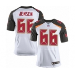 Men's Nike Tampa Bay Buccaneers #66 Ryan Jensen Elite White NFL Jersey