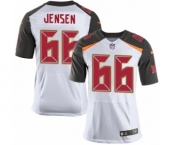 Men's Nike Tampa Bay Buccaneers #66 Ryan Jensen Elite White NFL Jersey