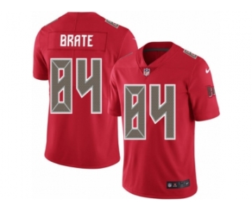 Men's Nike Tampa Bay Buccaneers #84 Cameron Brate Elite Red Rush NFL Jersey