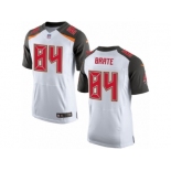 Men's Nike Tampa Bay Buccaneers #84 Cameron Brate Elite White NFL Jersey