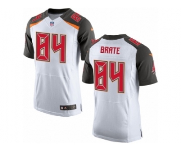 Men's Nike Tampa Bay Buccaneers #84 Cameron Brate Elite White NFL Jersey