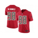 Men's Nike Tampa Bay Buccaneers #98 Clinton McDonald Elite Red Rush NFL Jersey