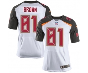 Nike Buccaneers #81 Antonio Brown White Men's Stitched NFL New Elite Jersey