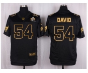 Nike Tampa Bay Buccaneers #54 Lavonte David Black Pro Line Gold Collection Jersey[Elite]