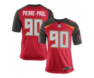 Nike Tampa Bay Buccaneers #90 Jason Pierre-Paul Red Team Color Men Stitched NFL New Elite Jersey