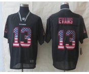 nike nfl jerseys tampa bay buccaneers #13 evans black[Elite USA flag fashion]