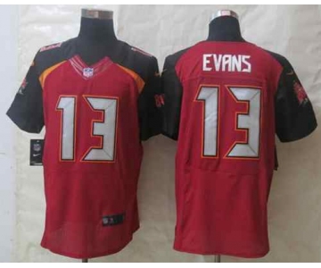 nike nfl jerseys tampa bay buccaneers #13 evans red[Elite]