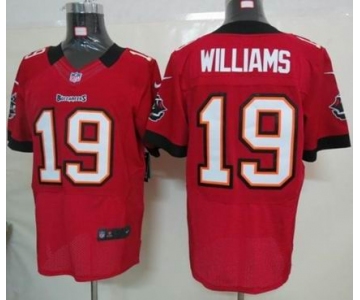 nike nfl jerseys tampa bay buccaneers #19 williams red[Elite]