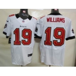 nike nfl jerseys tampa bay buccaneers #19 williams white[elite]