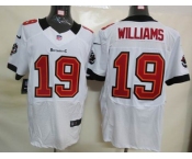 nike nfl jerseys tampa bay buccaneers #19 williams white[elite]