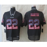 nike nfl jerseys tampa bay buccaneers #22 martin black[Elite USA flag fashion]