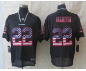 nike nfl jerseys tampa bay buccaneers #22 martin black[Elite USA flag fashion]