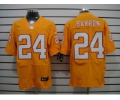 nike nfl jerseys tampa bay buccaneers #24 banrron yellow[Elite]