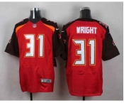 nike nfl jerseys tampa bay buccaneers #31 wright red[Elite]