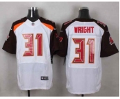 nike nfl jerseys tampa bay buccaneers #31 wright white[Elite]