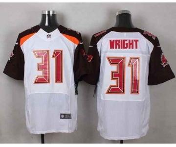 nike nfl jerseys tampa bay buccaneers #31 wright white[Elite]