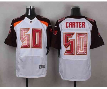 nike nfl jerseys tampa bay buccaneers #50 carter white[Elite]