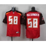 nike nfl jerseys tampa bay buccaneers #58 rlexander red[Elite]