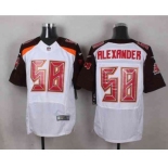 nike nfl jerseys tampa bay buccaneers #58 rlexander white[Elite]