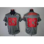 nike nfl jerseys tampa bay buccaneers #83 jackson grey[Elite shadow 50th Patch]