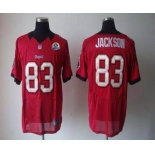 nike nfl jerseys tampa bay buccaneers #83 jackson red[Elite 50th Patch]