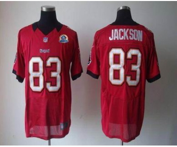 nike nfl jerseys tampa bay buccaneers #83 jackson red[Elite 50th Patch]