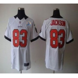 nike nfl jerseys tampa bay buccaneers #83 jackson white[Elite 50th Patch]