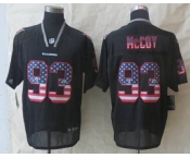 nike nfl jerseys tampa bay buccaneers #93 mccoy black[Elite USA flag fashion]