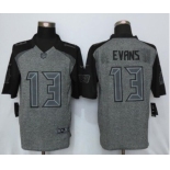 Men Nike Tampa Bay Buccaneers #13 Mike Evans Gray Stitched Limited Jersey