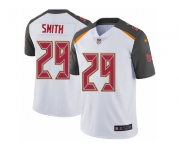 Men Nike Tampa Bay Buccaneers #29 Ryan Smith White Vapor Untouchable Limited Player NFL Jersey