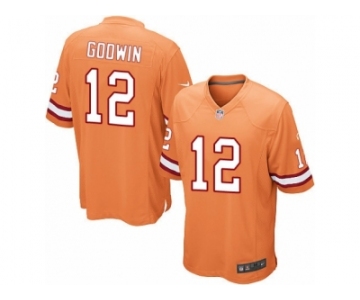 Men's Nike Tampa Bay Buccaneers #12 Chris Godwin Limited Orange Glaze Alternate NFL Jersey