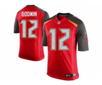 Men's Nike Tampa Bay Buccaneers #12 Chris Godwin Limited Red Team Color NFL Jersey