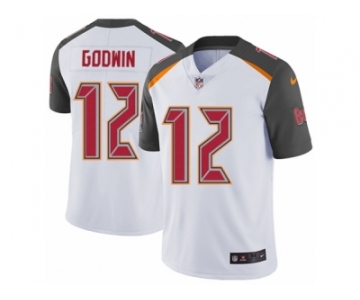 Men's Nike Tampa Bay Buccaneers #12 Chris Godwin Vapor Untouchable Limited White NFL Jersey