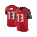 Men's Nike Tampa Bay Buccaneers #13 Mike Evans Vapor Untouchable Limited Red Team Color NFL Jersey